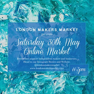 London Makers Market shopping event. Craft Fair London. Online shop small.